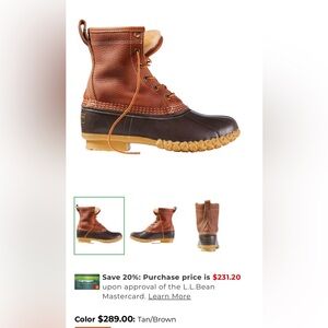 LL Bean Boots